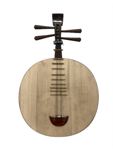 Đàn Tứ Tròn Gỗ Hương Khảm Trai 